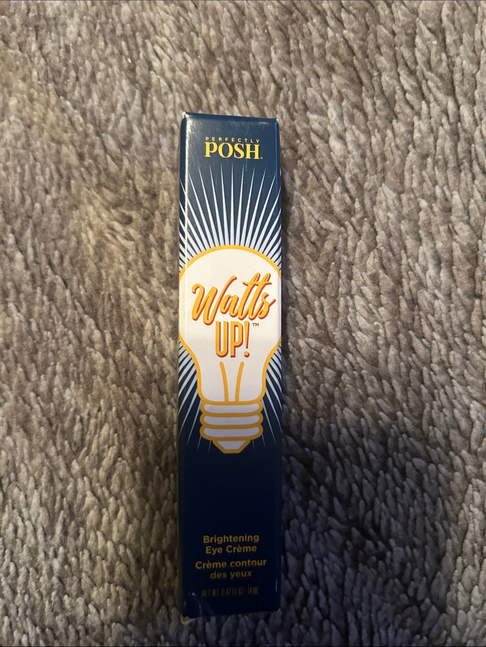Perfectly Posh Watts Up! Brightening Eye Crème – Blue and Yellow
